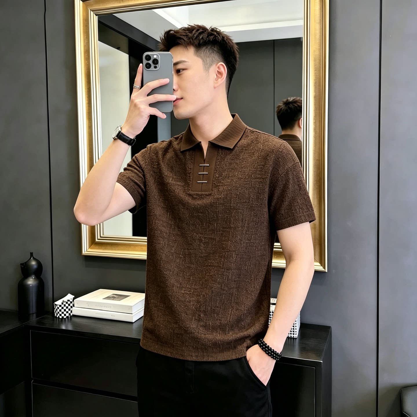 【官方正品】男士高档上衣高端