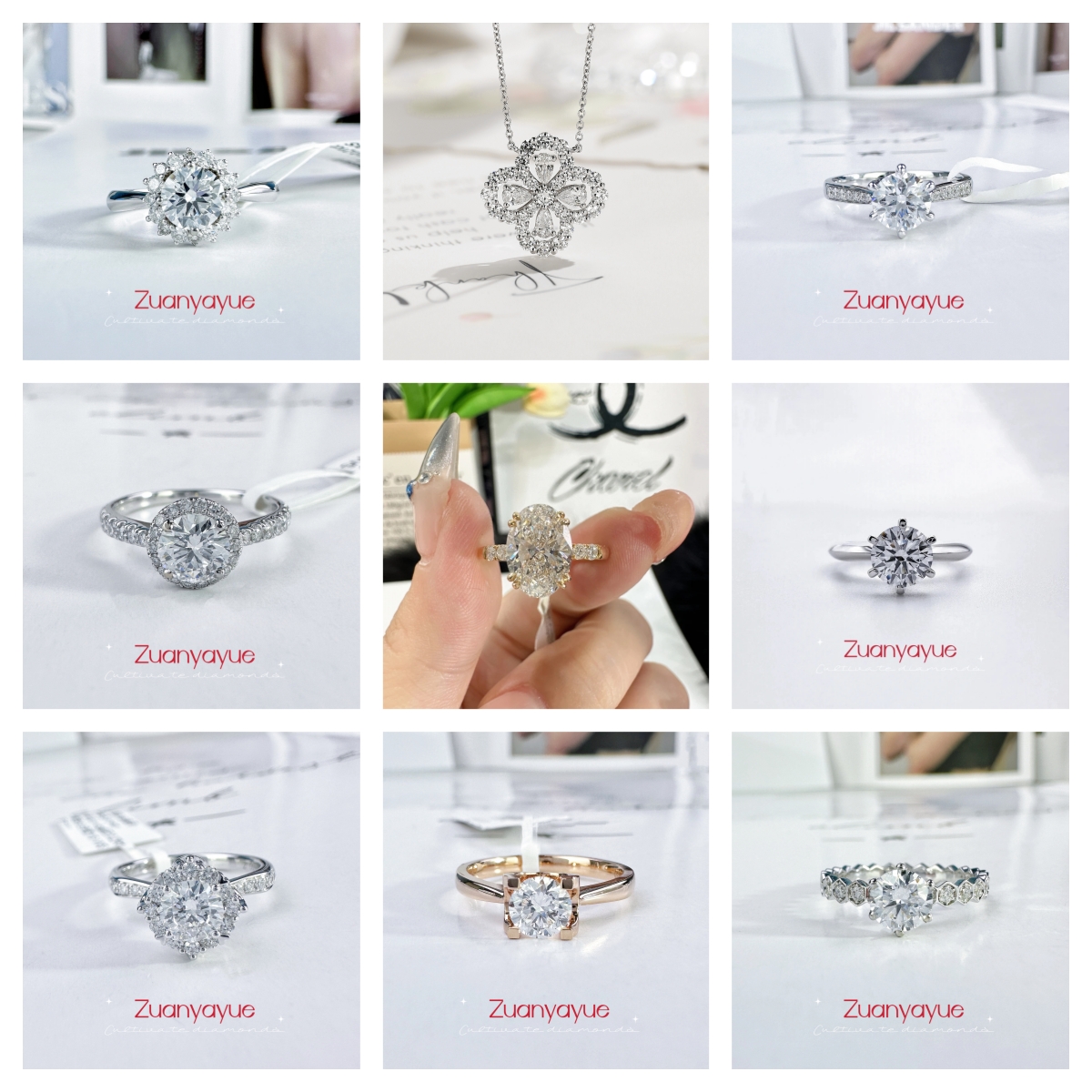 钻雅月培育钻定制链接