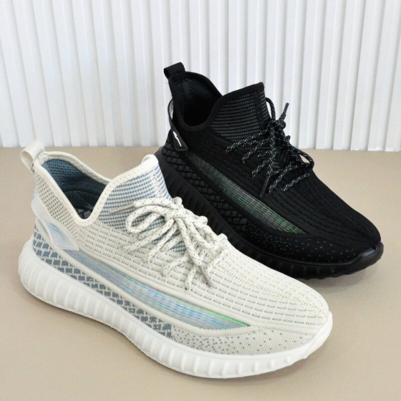 春夏季新款老北京男士运动休闲椰子鞋透气防臭轻便软底网面男鞋黑