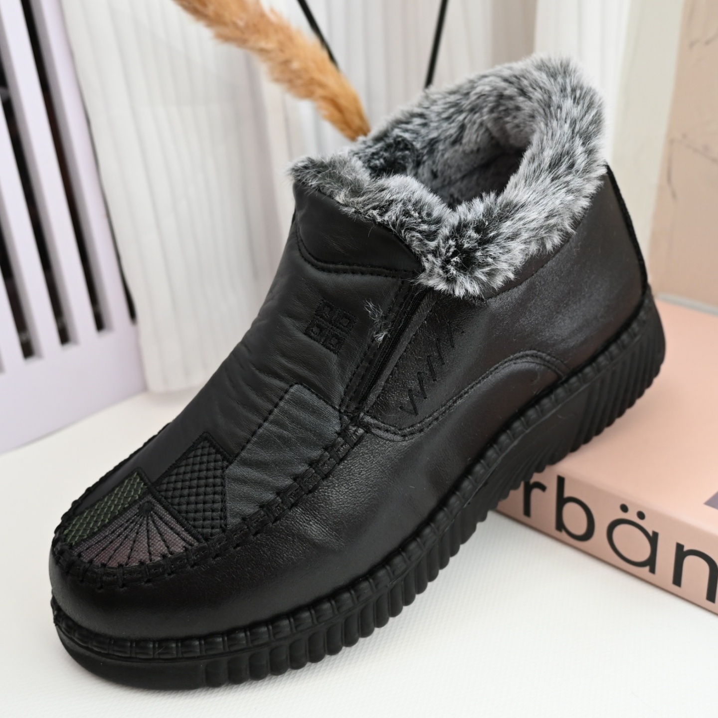 老北京布鞋女棉鞋冬季加绒保暖