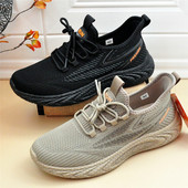 老北京布鞋 轻软底休闲时尚 爆米花底透气运动跑步鞋 新款 工作鞋 男单