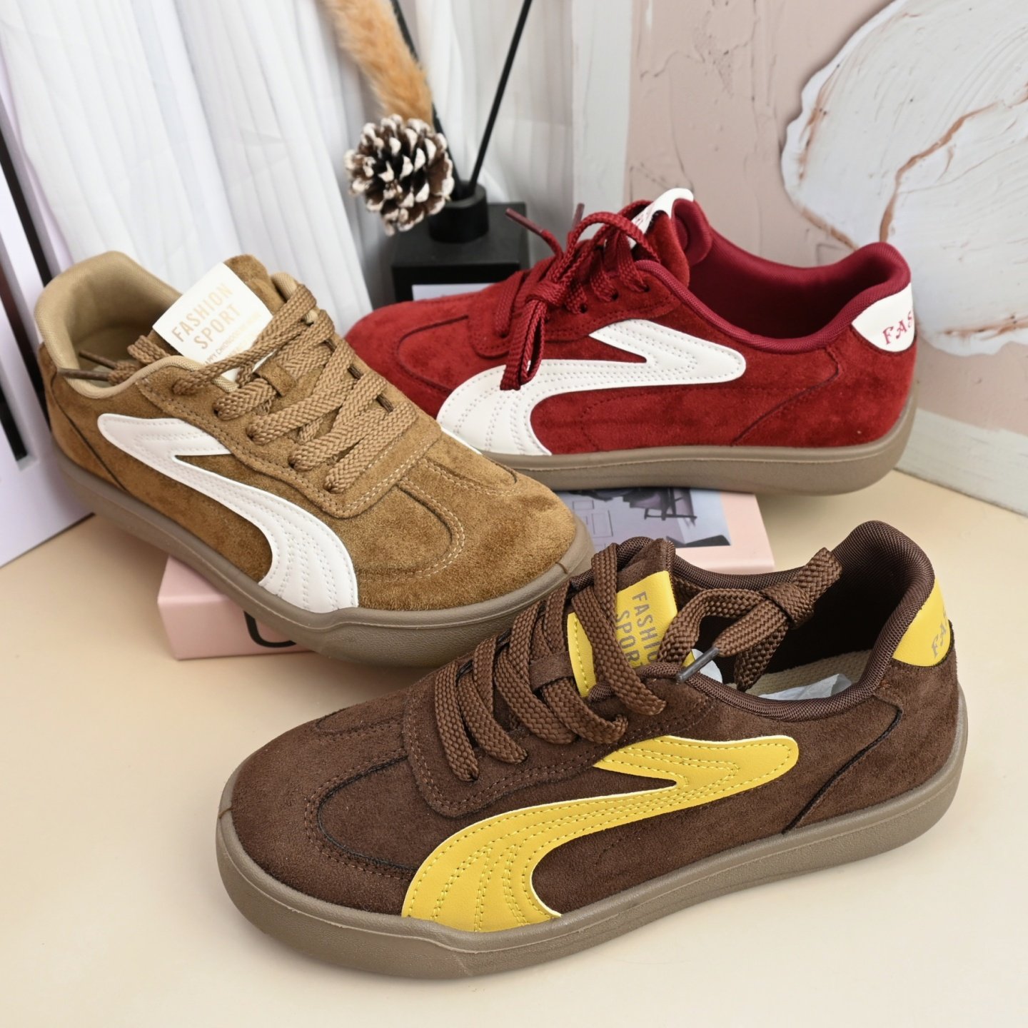 老北京布鞋女春季复古德训平底系带休闲鞋透气舒适轻便学生运动鞋,女鞋,时尚休闲鞋,淘宝优惠券,粉丝福利购,淘宝优惠卷