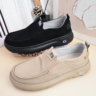 老北京宽松春男单鞋大码4546爸爸鞋轻便舒适宽胖脚简单大方休闲鞋
