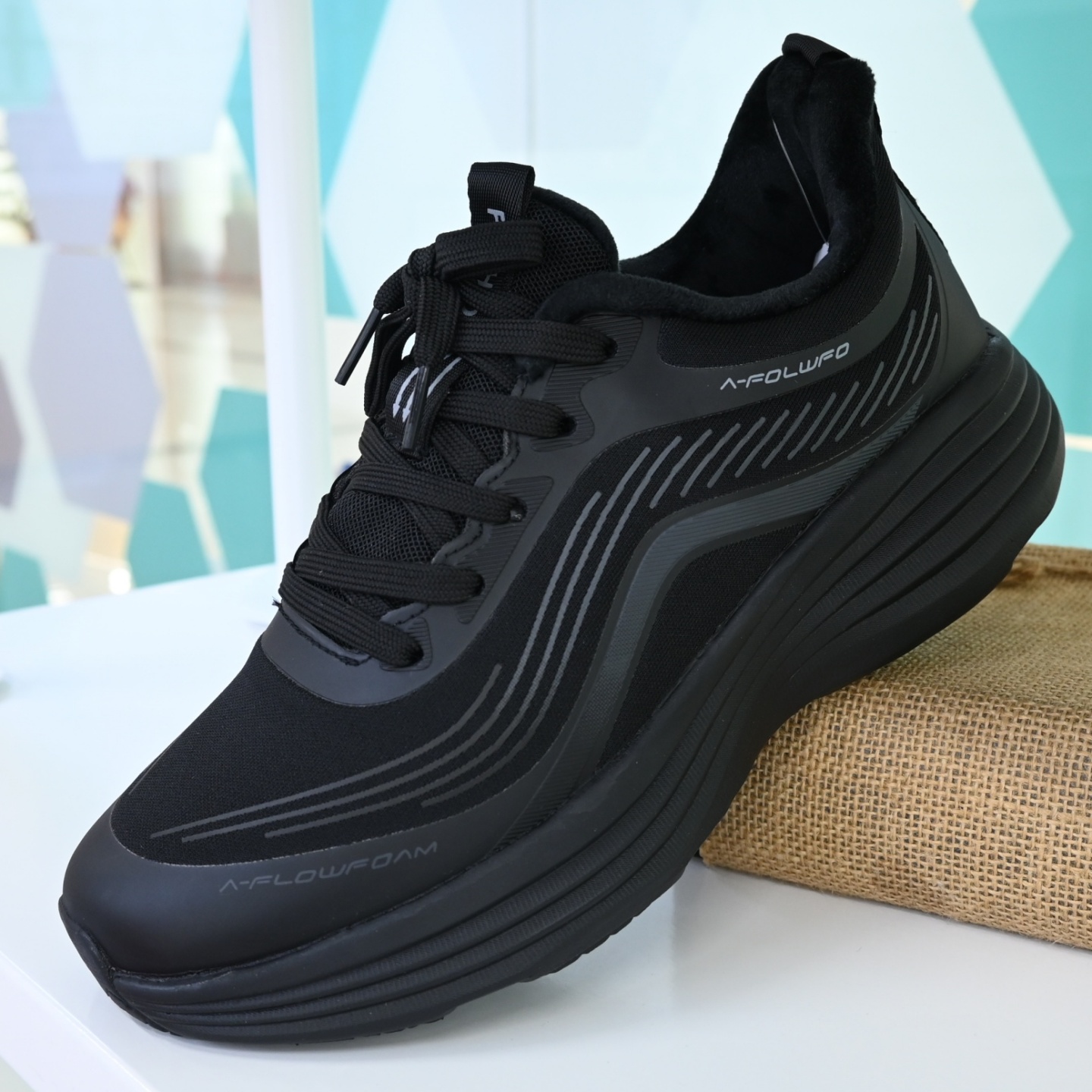 老北京男二棉鞋爆米花底厚底