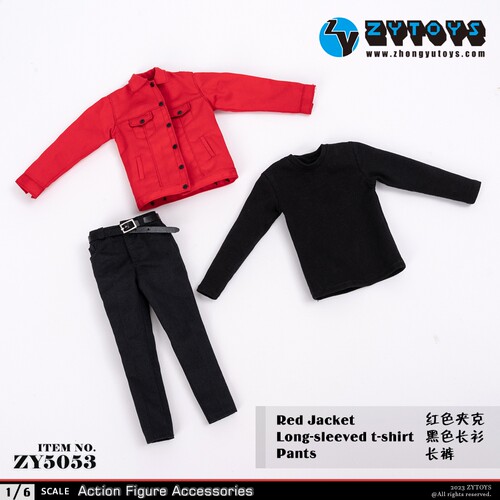ZYTOYS黄家驹1/6衣服手办人偶BJD