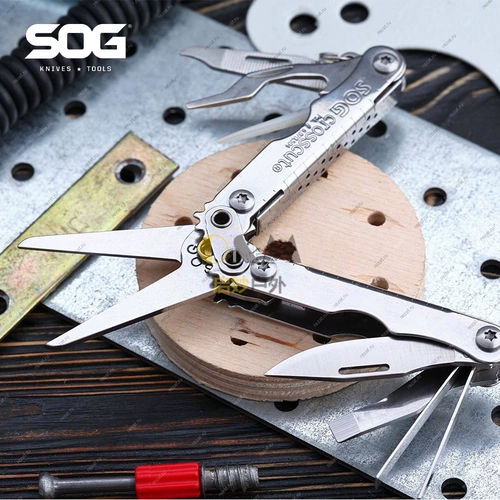 SOG SOG Crosscut Mini All -Steeel Multifunctional Tool EDC Портативные ножницы ежедневно носить подарки