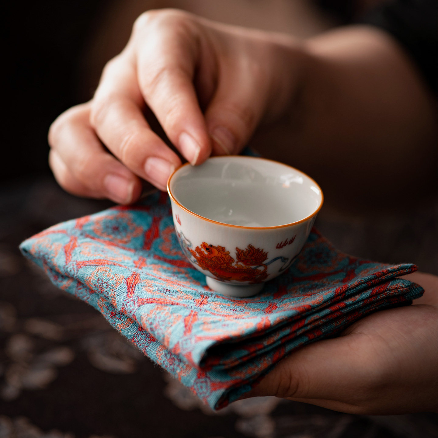 纯棉吸水柔软亲肤茶巾