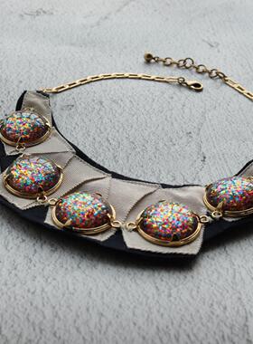 choker美国轻奢手工短项链