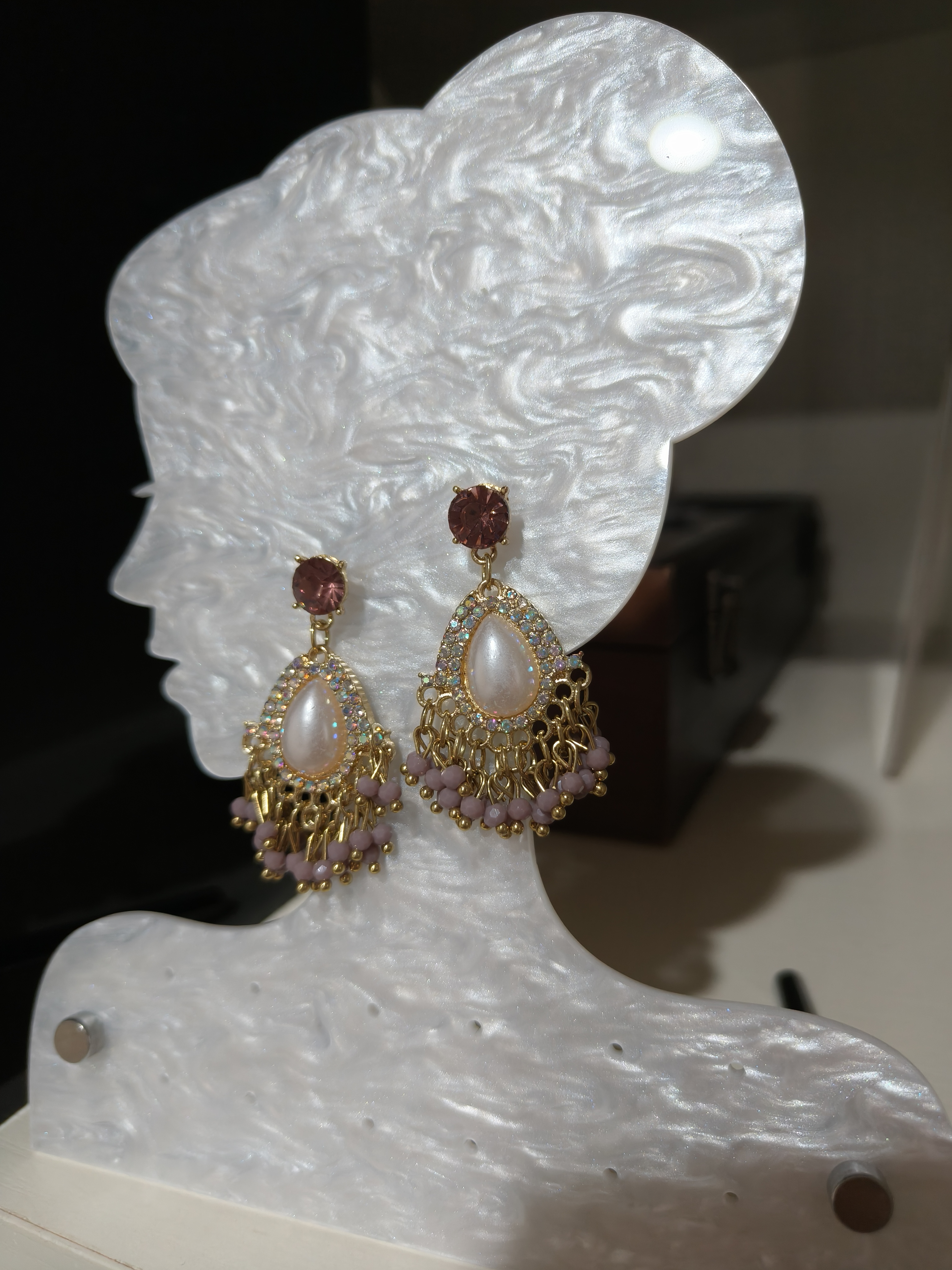 是Alice。波西米亚风耳钉#01