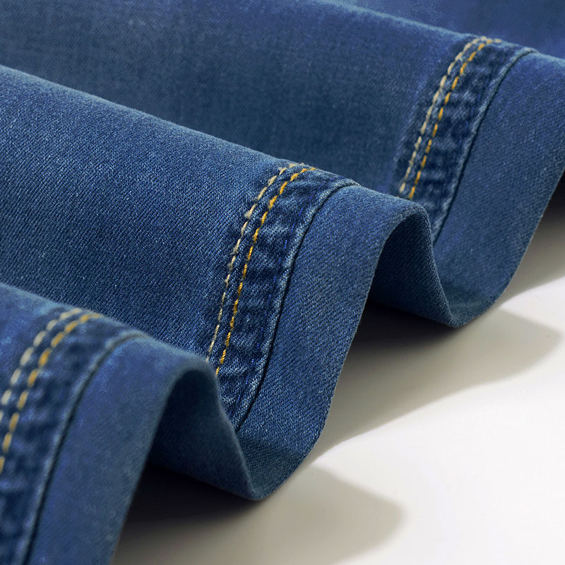 Jeans pour jeunesse droite en vrac en coton pour été - Ref 1481807 Image 3