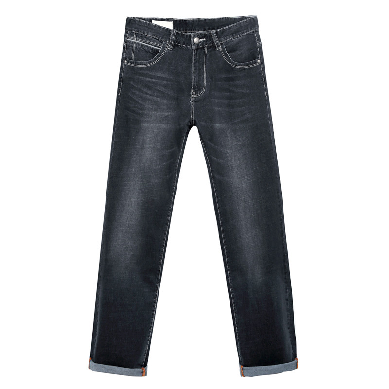 Jeans pour jeunesse droite en vrac en coton pour été - Ref 1461394 Image 5