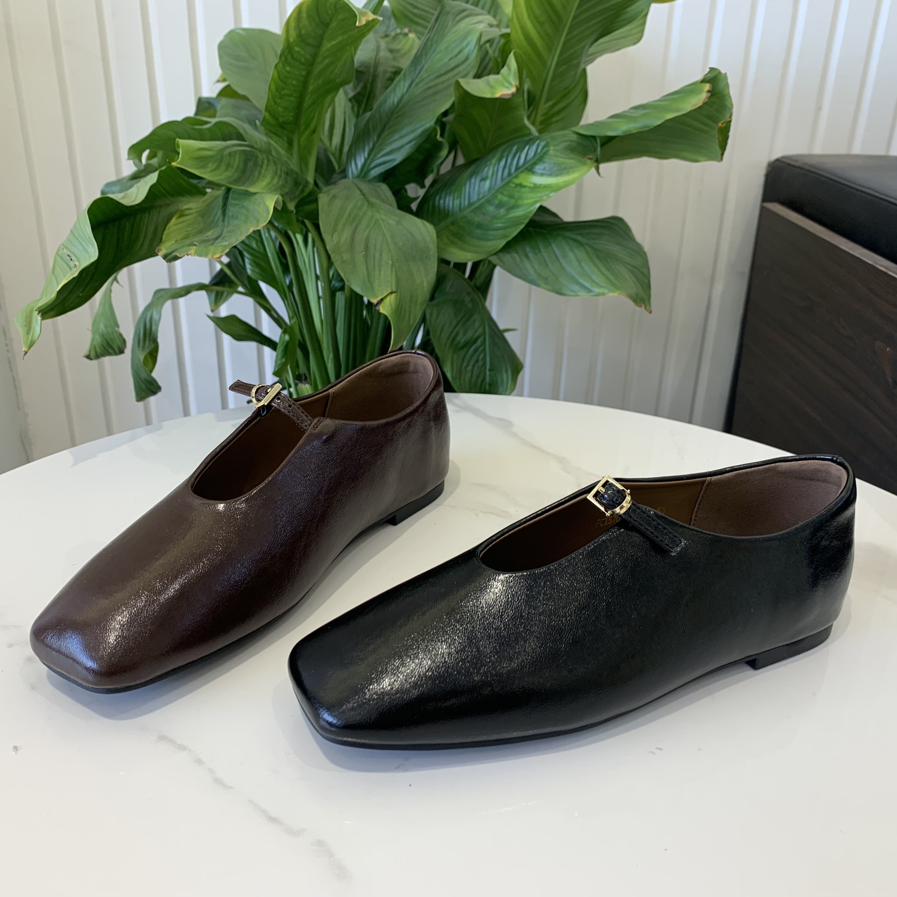 法式复古风方头一字扣带玛丽珍鞋女2026春季新款简约低跟芭蕾舞鞋,女鞋,时尚芭蕾鞋,淘宝优惠券,粉丝福利购,淘宝优惠卷