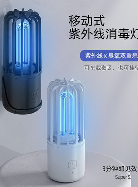 车家两用紫外线臭氧除味消毒灯