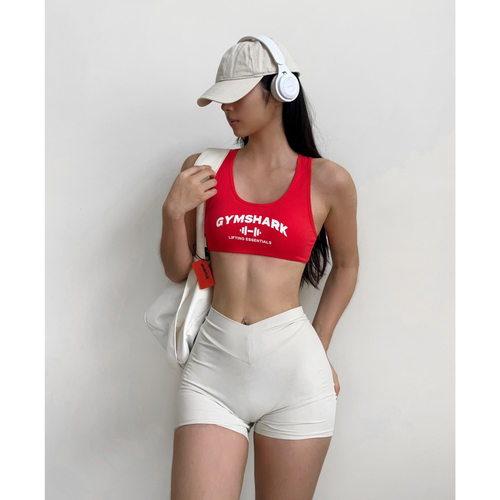欧美Gym shark鲨鱼背心式文胸健身瑜伽性感欧美辣妹运动内衣训练