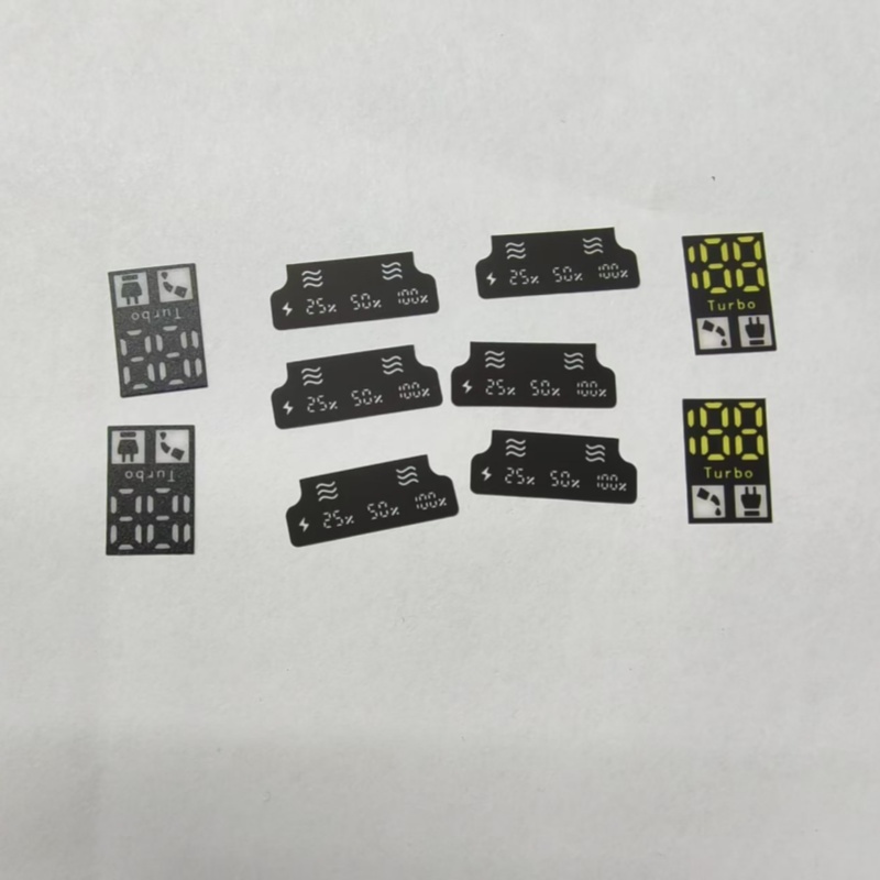 pvc数码管透光膜片扩散丝印