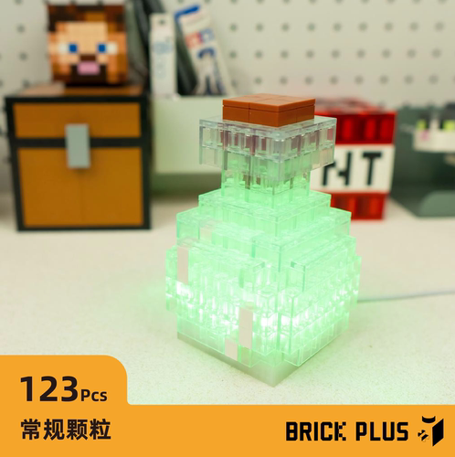 【药水瓶】我的世界积木氛围灯mc小夜灯moc玩具创意摆件儿童礼物