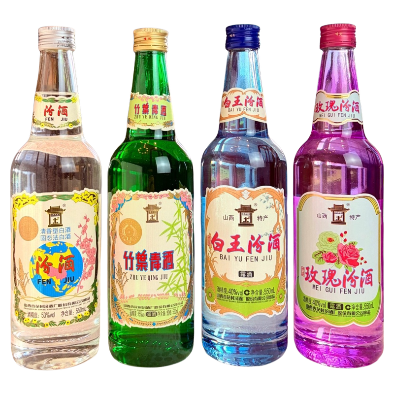 地球汾竹白玫组合装550ml*4瓶