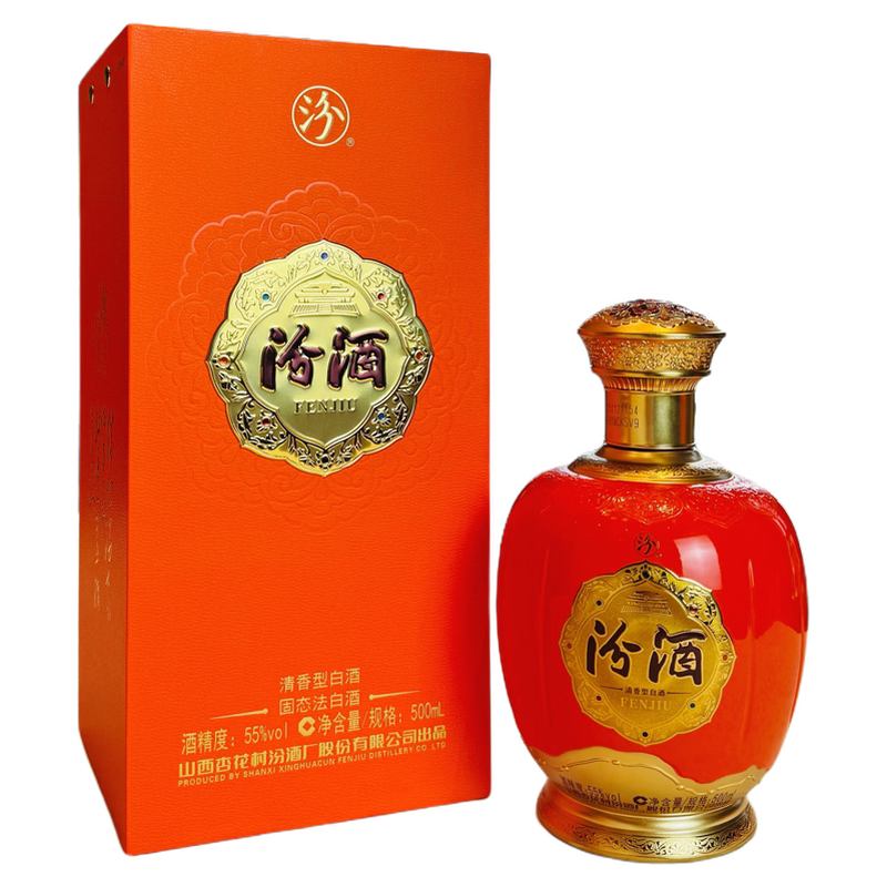 55度盛世汾酒500ml*1瓶图片