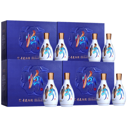53度青花25花神令225ml*8瓶整箱