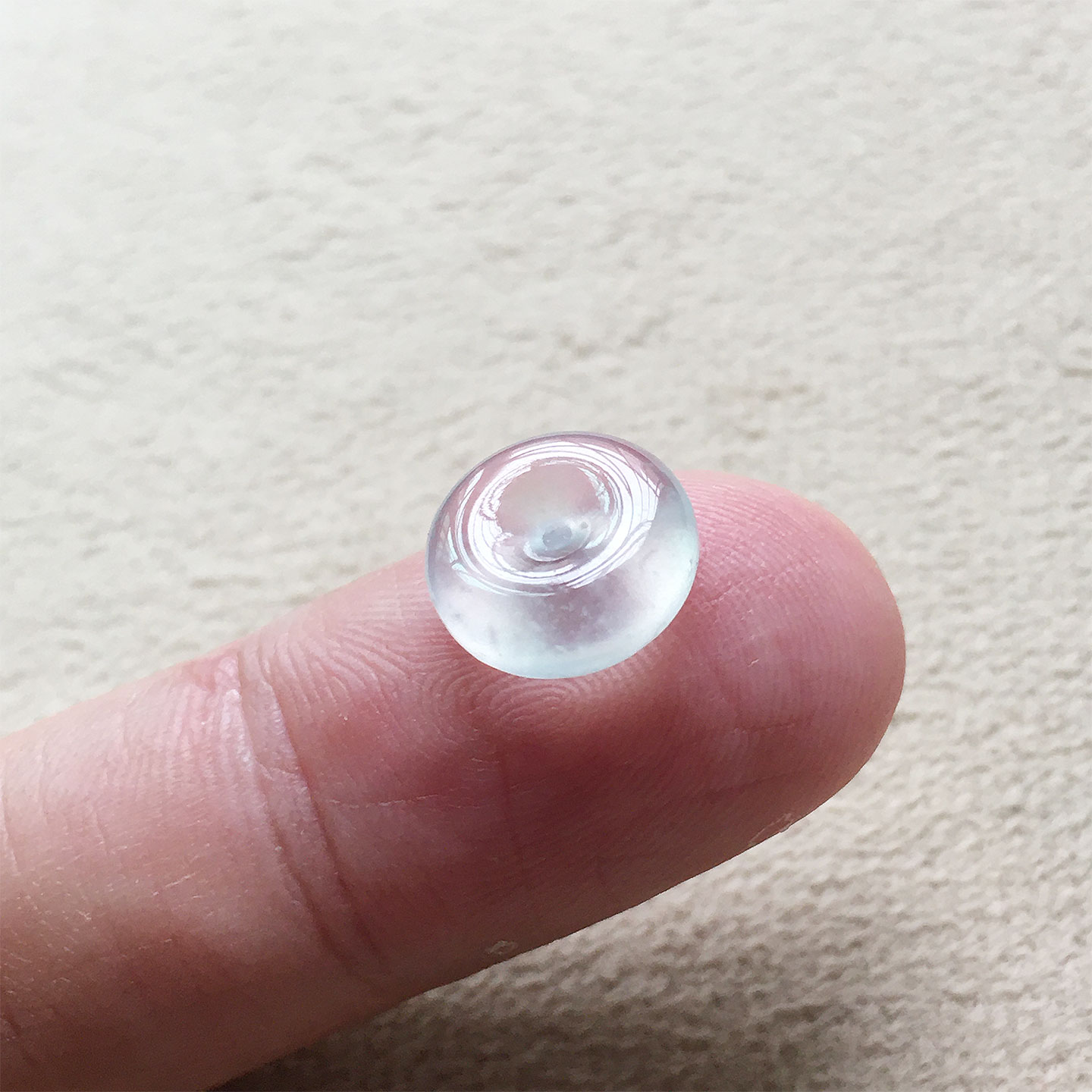 翡翠高冰种起光玉平安扣