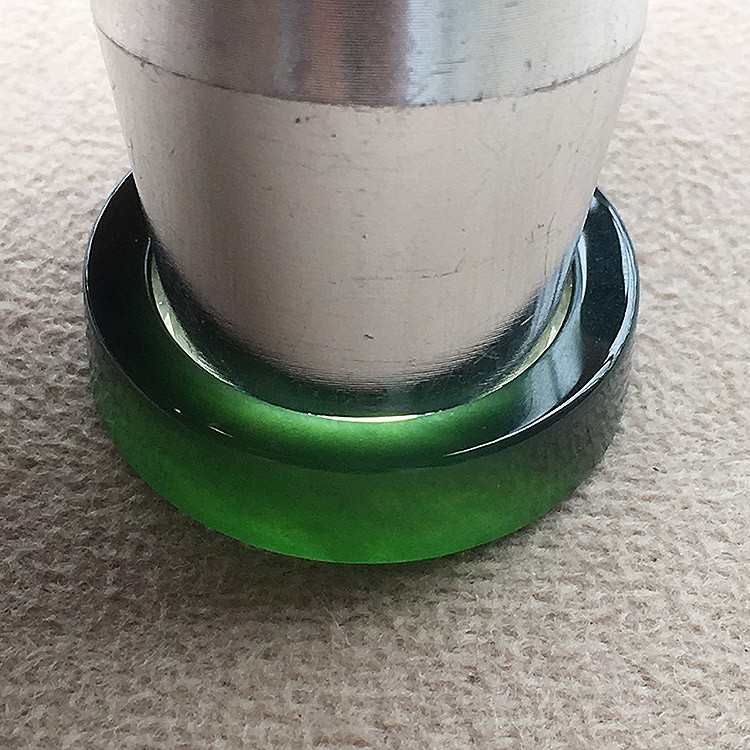 墨翠玉长廊翡翠墨翠戒指方戒男款