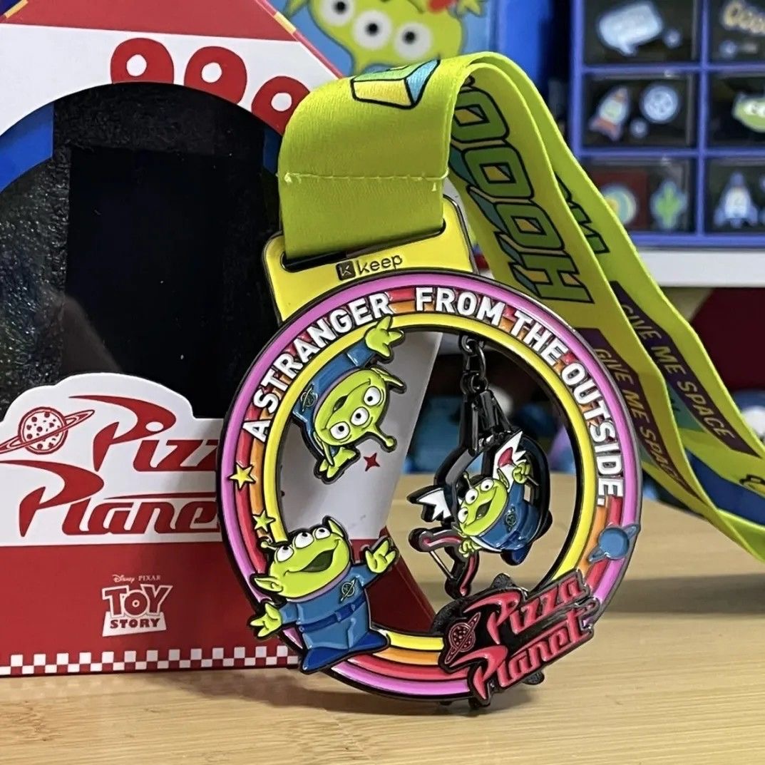 【官方正品】Keep玩具总动员奖牌三眼仔巴斯光年玩具总动员奖牌