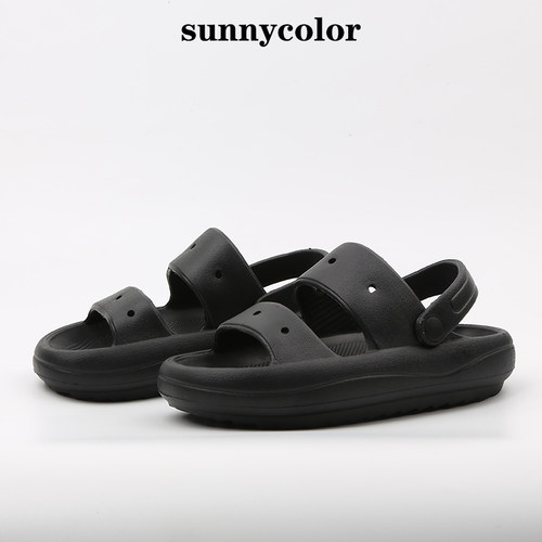 sunnycolor厚底防臭透气凉鞋