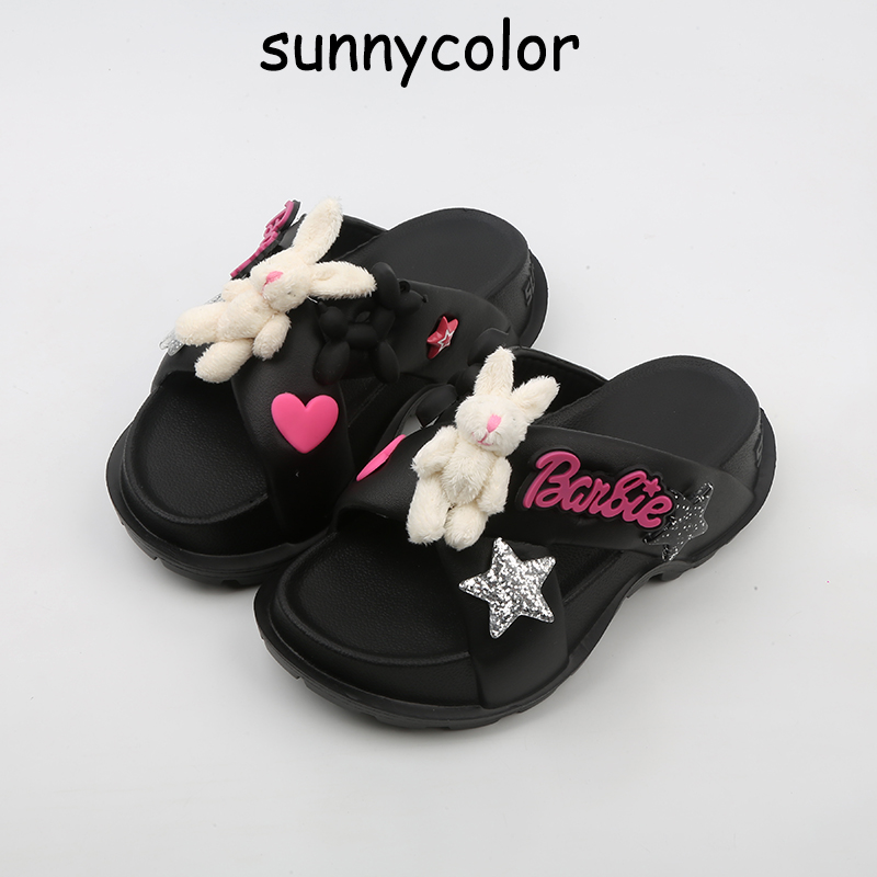 SUNNYCOLOR踩屎感厚底潮兔凉拖鞋