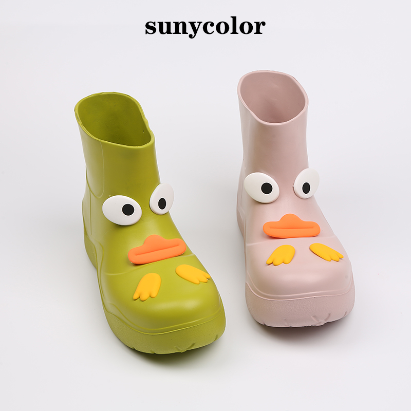 女可爱外穿雨靴日系轻便防水雨鞋