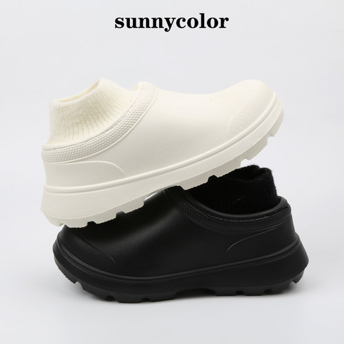 sunnycolor冬季防水防滑棉鞋