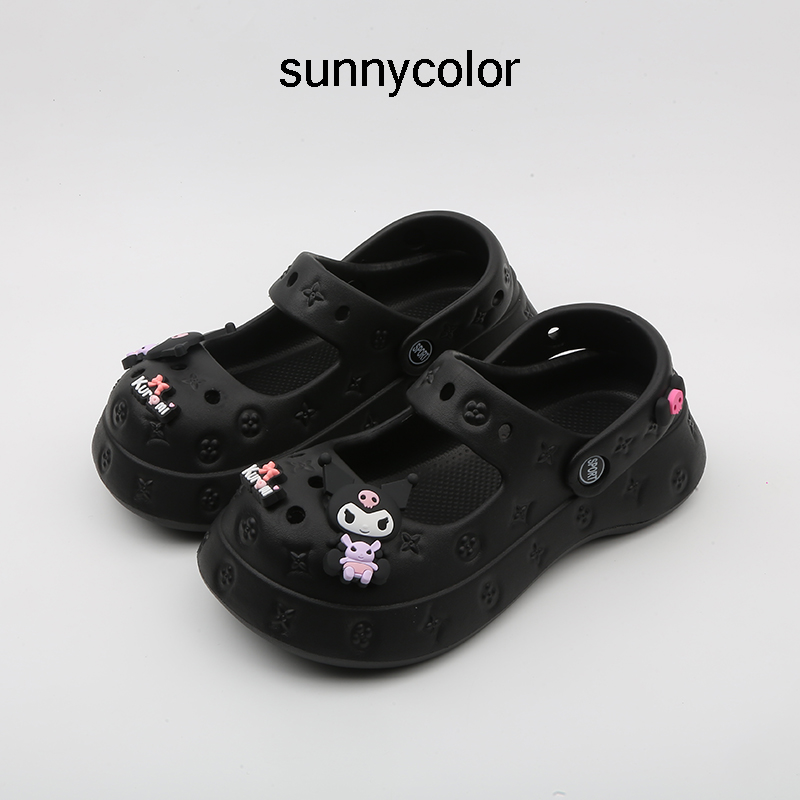 SUNNYCOLOR可爱库洛米软底洞洞鞋