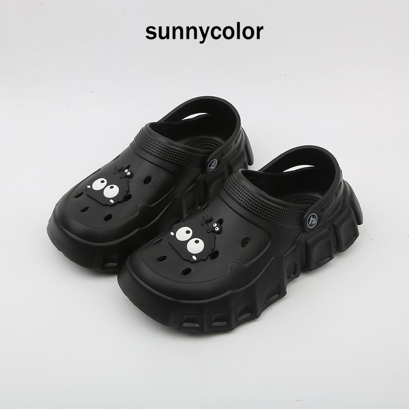 SUNNYCOLOR时尚潮流情侣款洞洞鞋