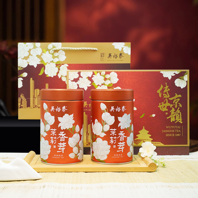 吴裕泰伏花七窨茉莉花茶