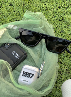 JENNIE复古欧美风辣妹网红墨镜