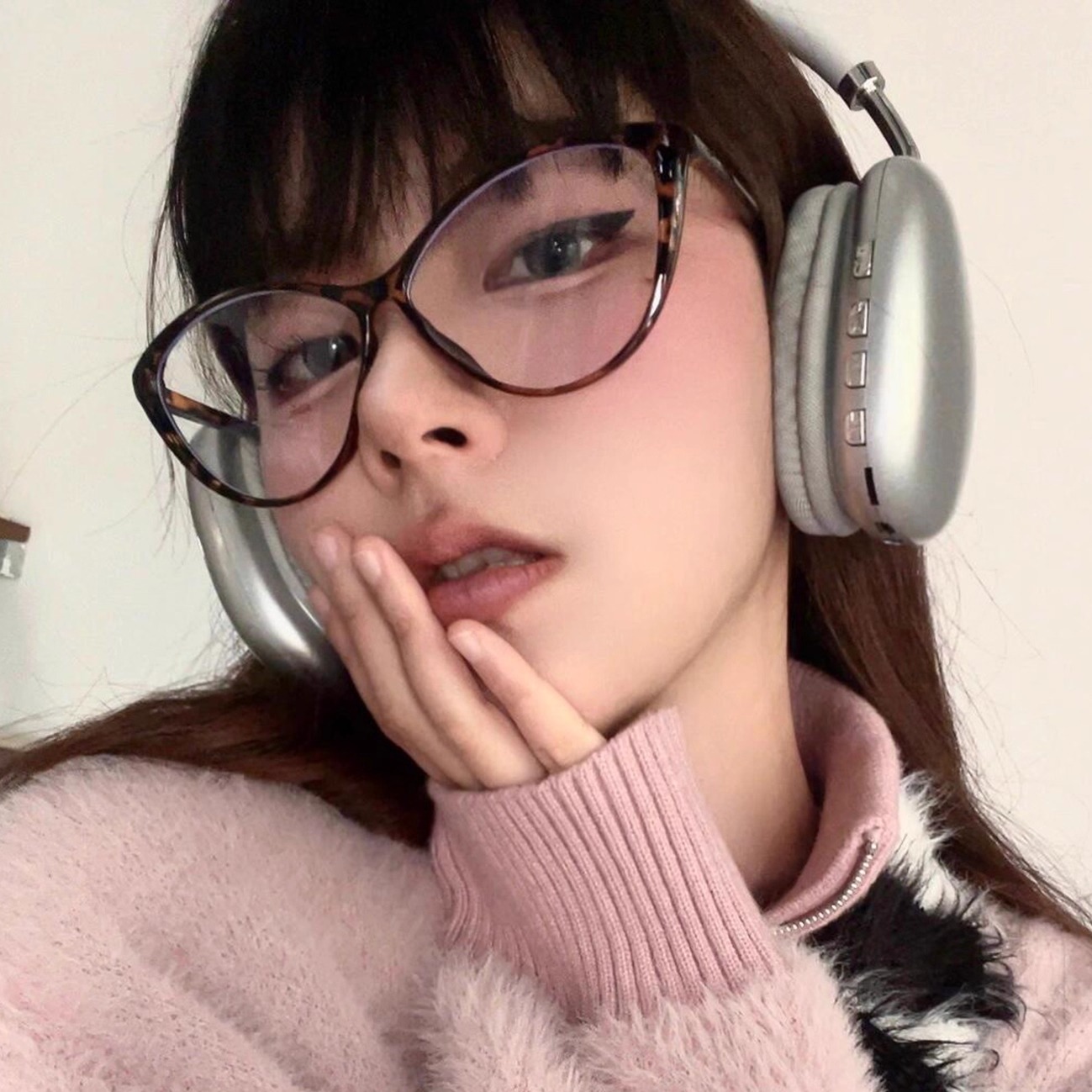 超轻素颜猫眼近视眼镜女款可配高度数镜片大脸框显瘦高级感防蓝光