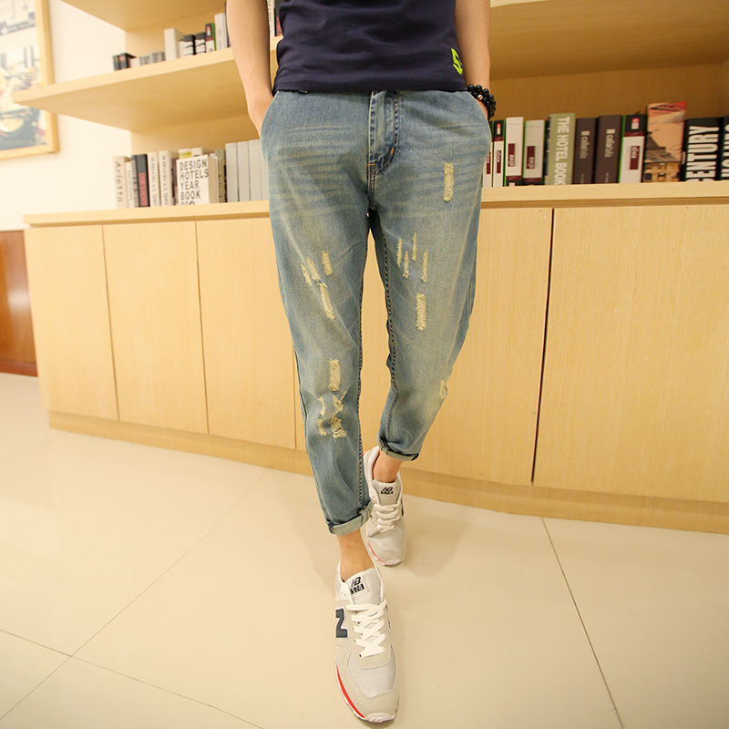 Jeans pour adolescent pour été - Ref 1468301 Image 1