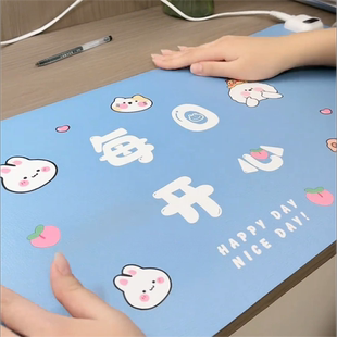 加热暖桌垫大号办公室桌面鼠标垫快捷键加热垫宿舍写作业防水