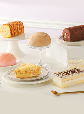 诺心缤纷小食礼盒吃货瑞士卷欧包健康甜品零食营养代餐西式糕点