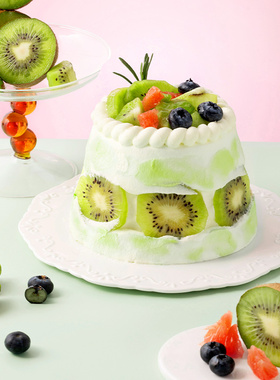 诺心青绮猕漾水果生日蛋糕鲜奶甜品创意儿童蛋糕同城配送上海北京