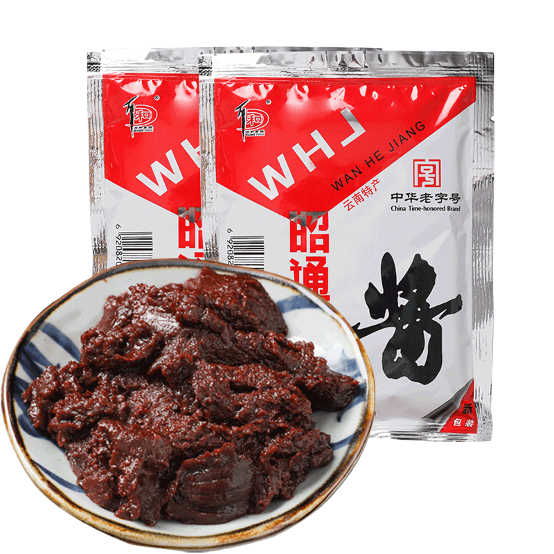 正宗云南万和昭通酱150gX10袋