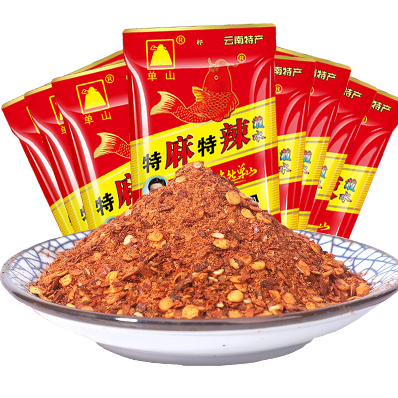 单山蘸水辣椒面尝鲜10袋系列