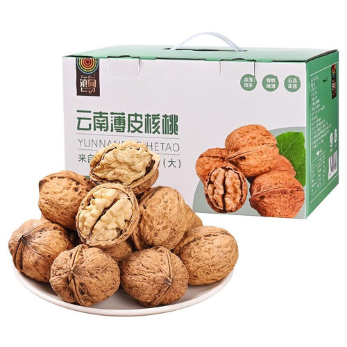 新货薄皮核桃5斤礼盒大姚103果