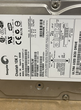 Seagate/希捷 ST3300007LW 300G 服务器