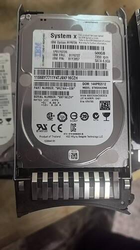 IBM 81Y9727 81Y9726 81Y3857 500G SATA 2.5寸 7200转原装硬盘