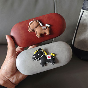 二合一眼镜盒女抗压便携双层多功能两用框架美瞳隐形眼镜收纳盒子