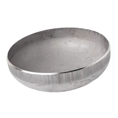 304不锈钢焊接封头108工业堵头管帽