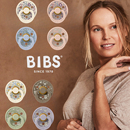 丹麦进口bibs超软安抚奶嘴宝宝乳胶圆头0到18个月以上附收纳