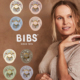 丹麦进口bibs超软安抚奶嘴宝宝乳胶圆头0到18个月以上附收纳
