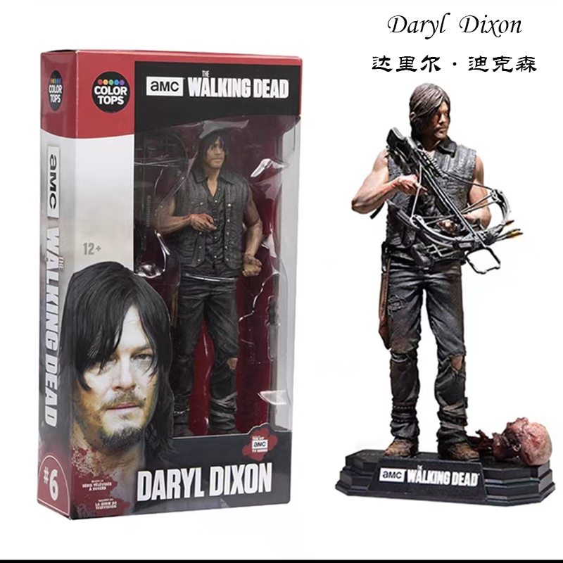 The Walking Dead行尸走肉影视周边雕像手办手办关节可动摆件