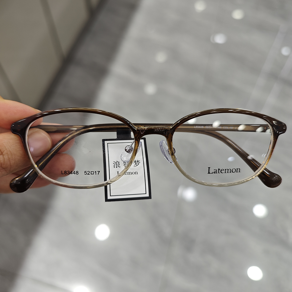 浪特梦L83448眼镜框新款时尚男女休闲配度数近视散光防蓝光眼镜架